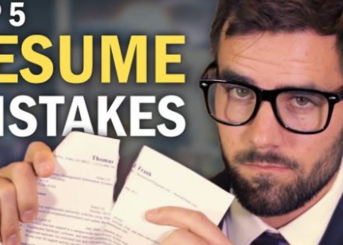 5 CV Mistakes You Are Making In Your Resume